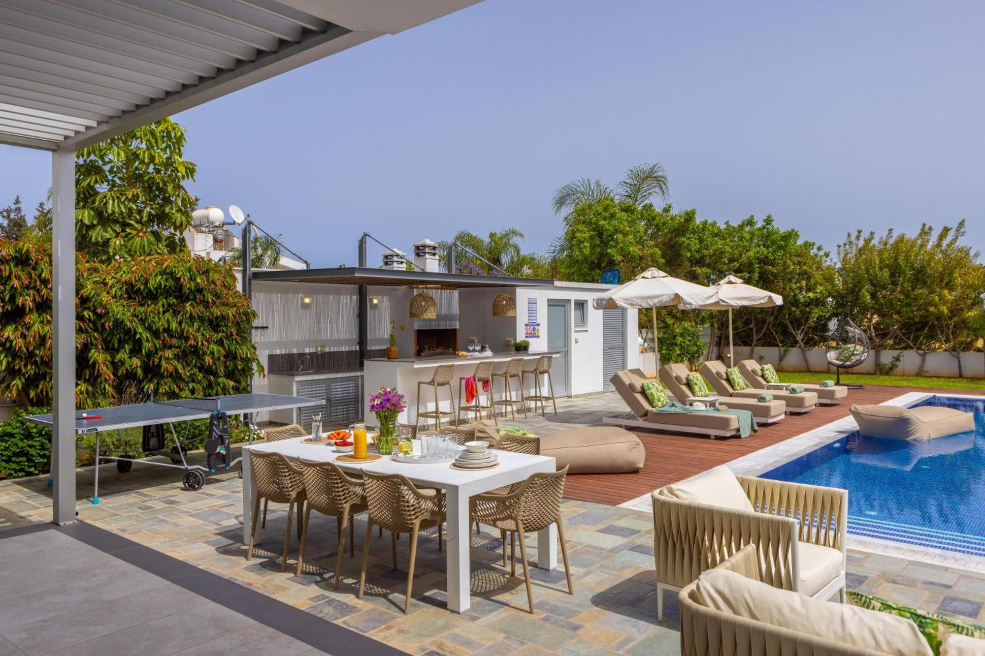 Green Heaven Villa 3 Protaras Exterior foto